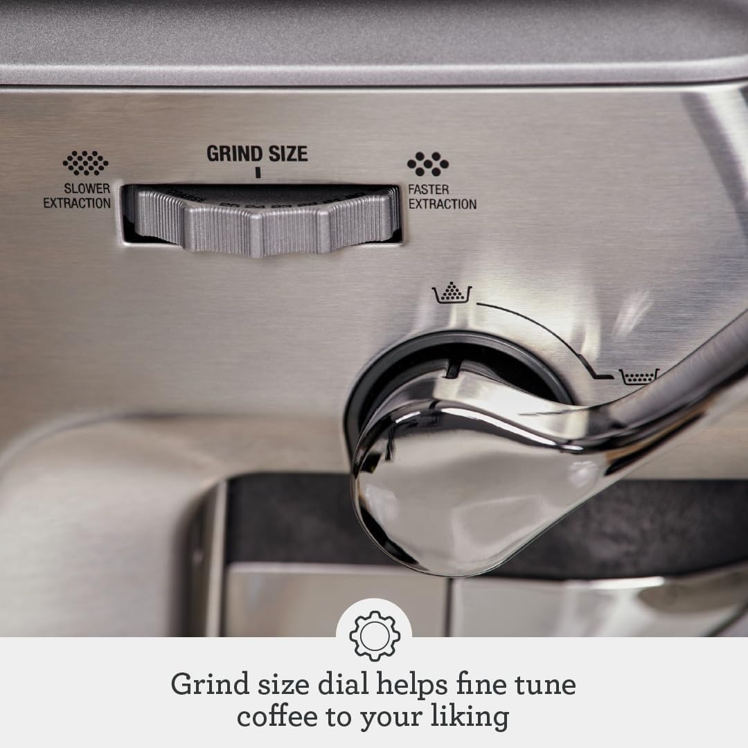 image:imageBreville Barista Express Impress Espresso Machine BES876BTR Black TruffleOlive Tapenade