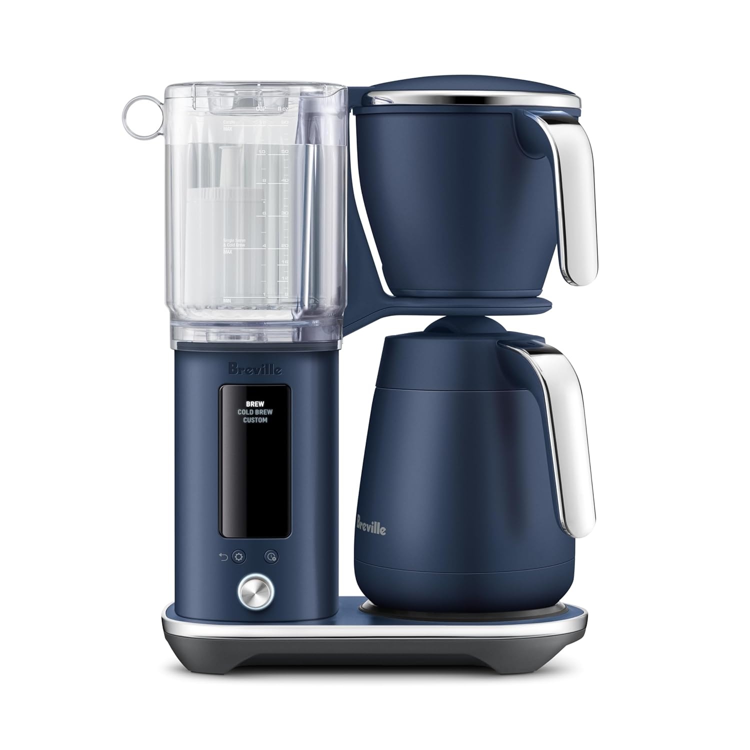 image:imageBreville Luxe Drip Coffee Machine BDC465BSS Brushed Stainless Steel Thermal CarafeDamson Blue