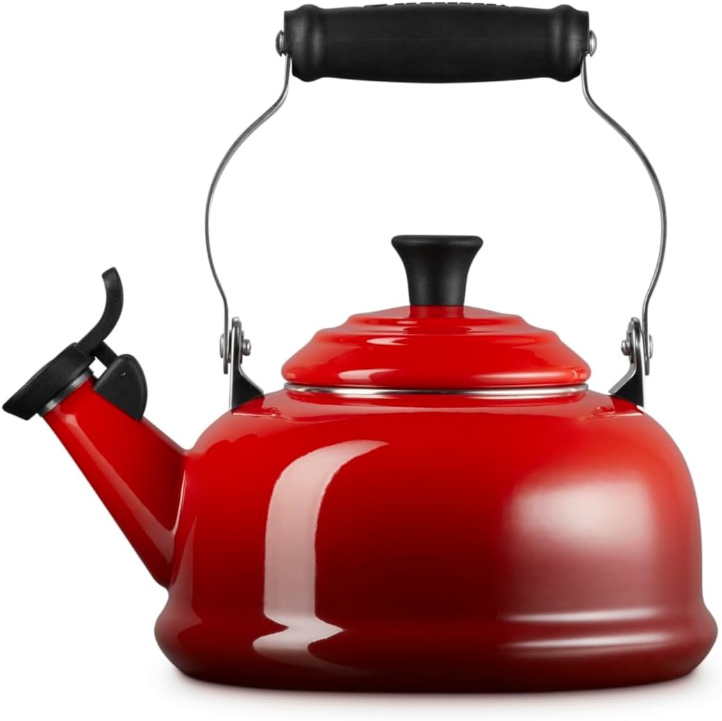 image:imageLe Creuset Enamel On Steel Whistling Tea Kettle 17 qt CeriseCerise