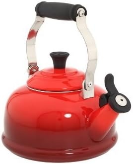image:imageLe Creuset Enamel On Steel Whistling Tea Kettle 17 qt CeriseCerise