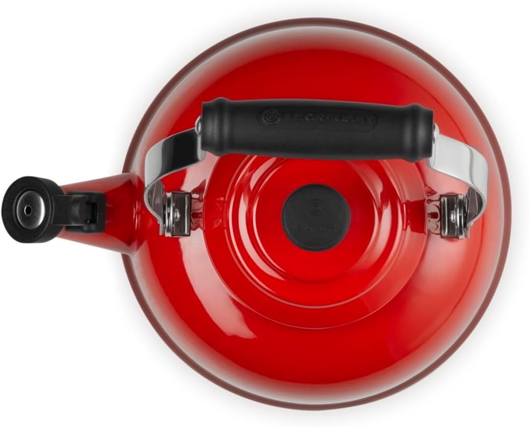 image:imageLe Creuset Enamel On Steel Whistling Tea Kettle 17 qt CeriseCerise