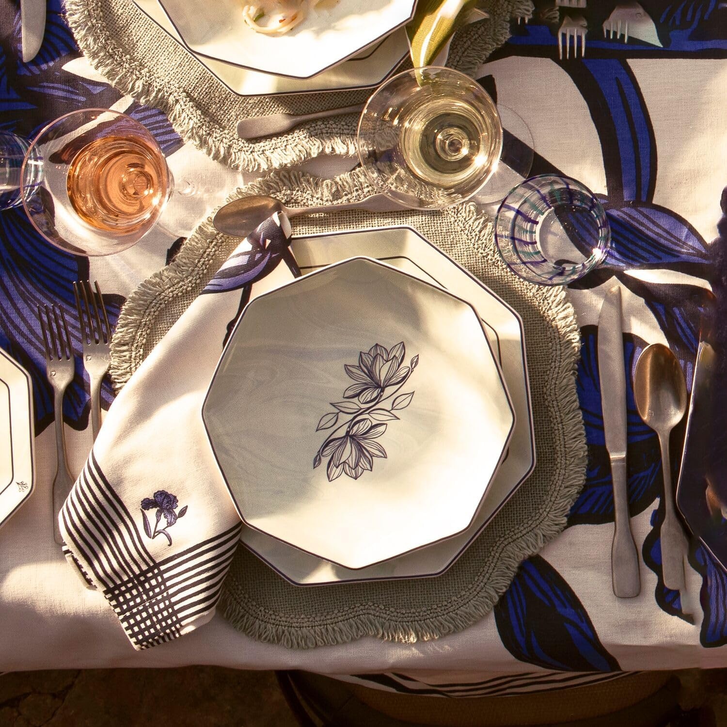 image:imageMariana Velsquez x Sur La Table Iris Napkin Blue