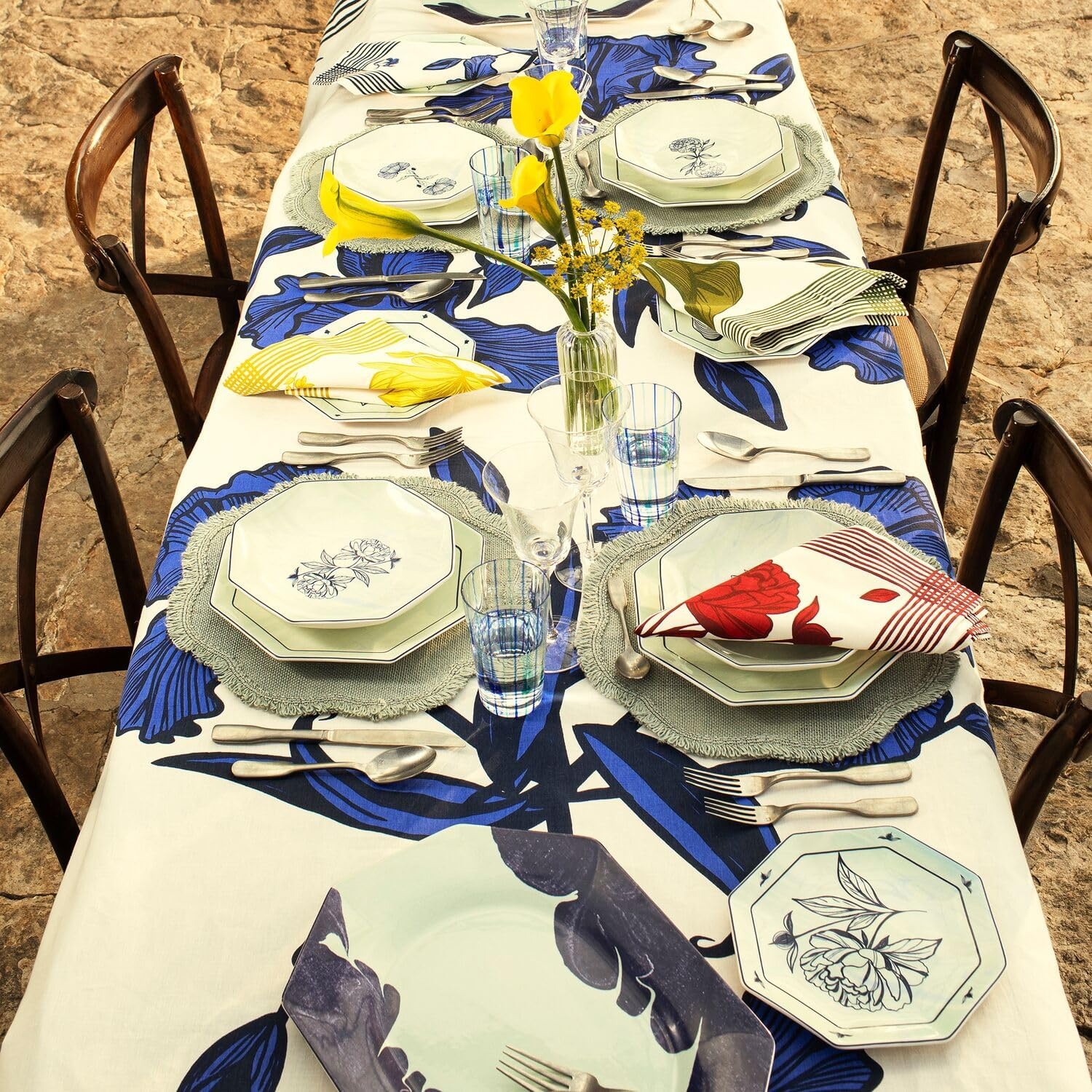 image:imageMariana Velsquez x Sur La Table Peony Napkin Red