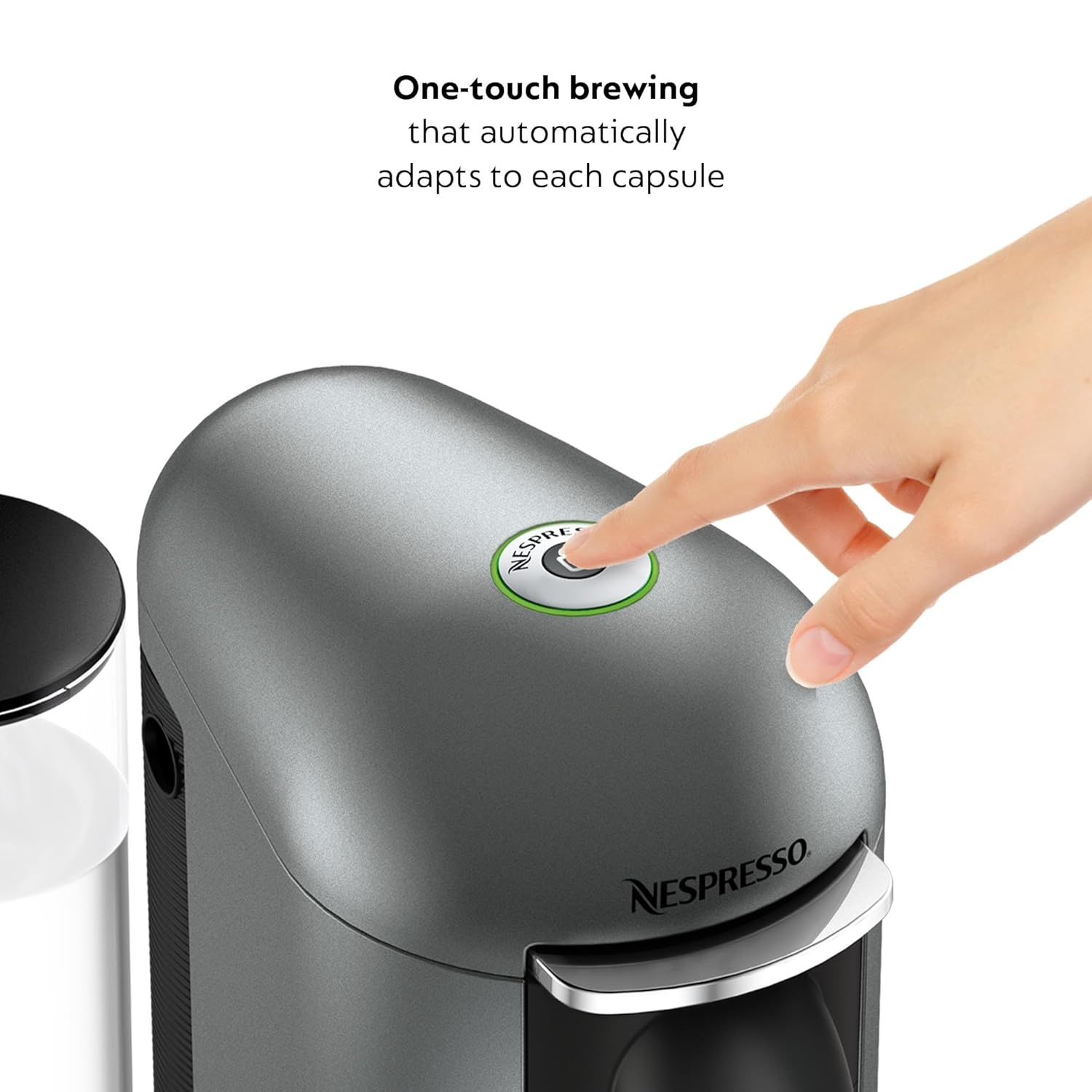 image:imageNespresso Vertuo Plus Deluxe Coffee and Espresso Maker by Breville Piano Black with Aeroccino Milk FrotherTitan