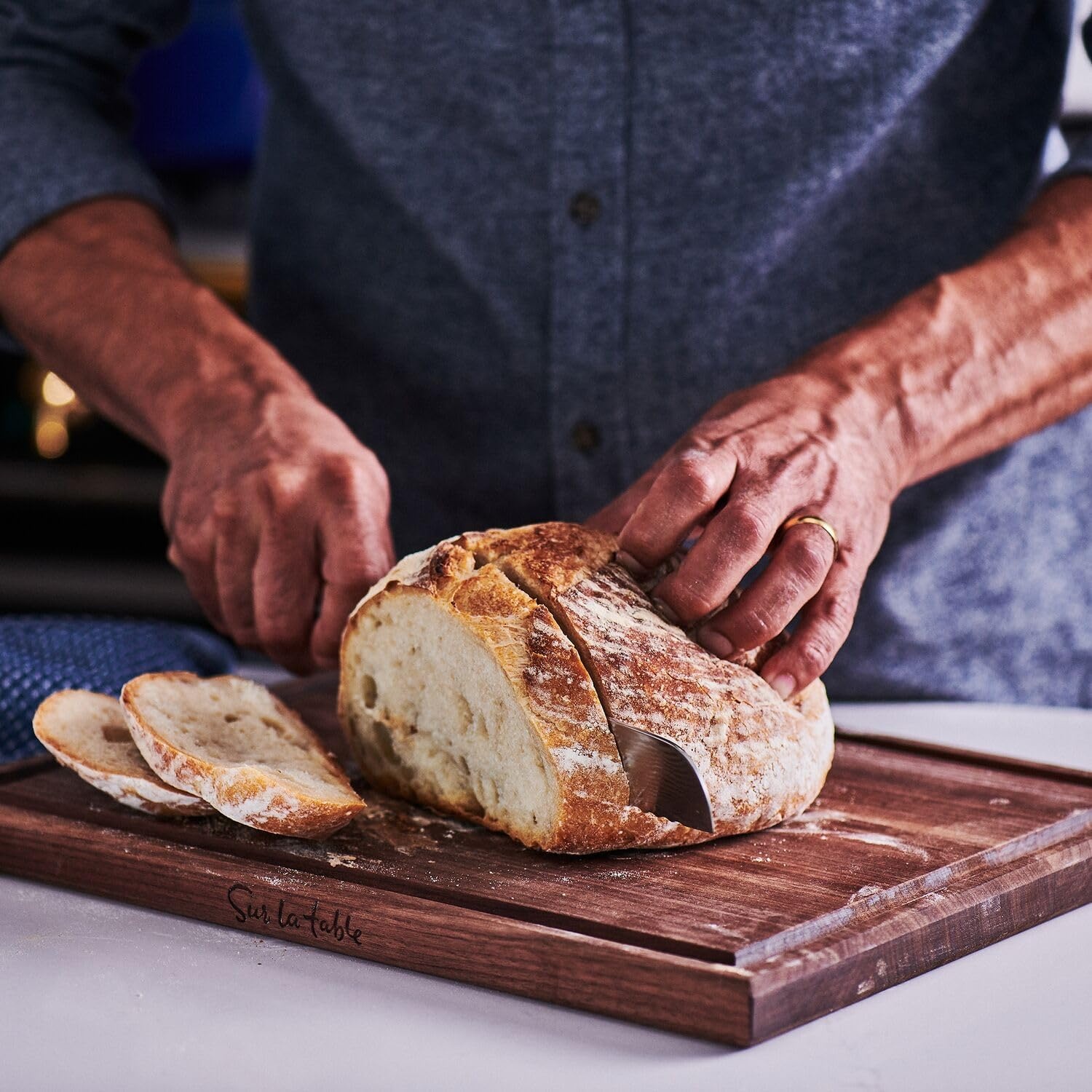 image:imageSur La Table Reversible Cutting Boards 20 x 14 WalnutWalnut