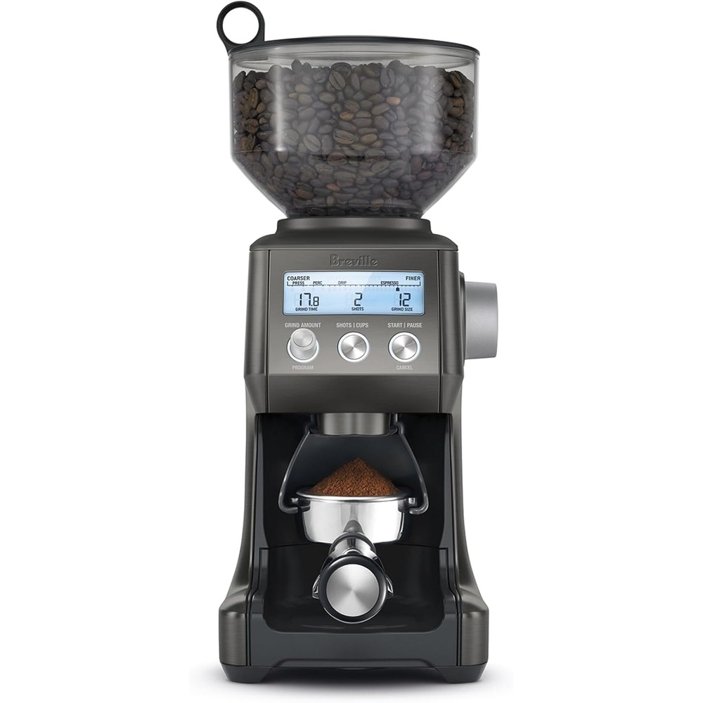 image:imageBreville BCG820BTR Smart Grinder Pro for Coffee and Espresso Black TruffleBlack Stainless Steel