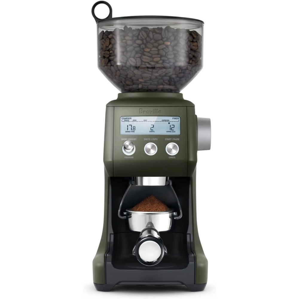 image:imageBreville BCG820BTR Smart Grinder Pro for Coffee and Espresso Black TruffleOlive Tapenade