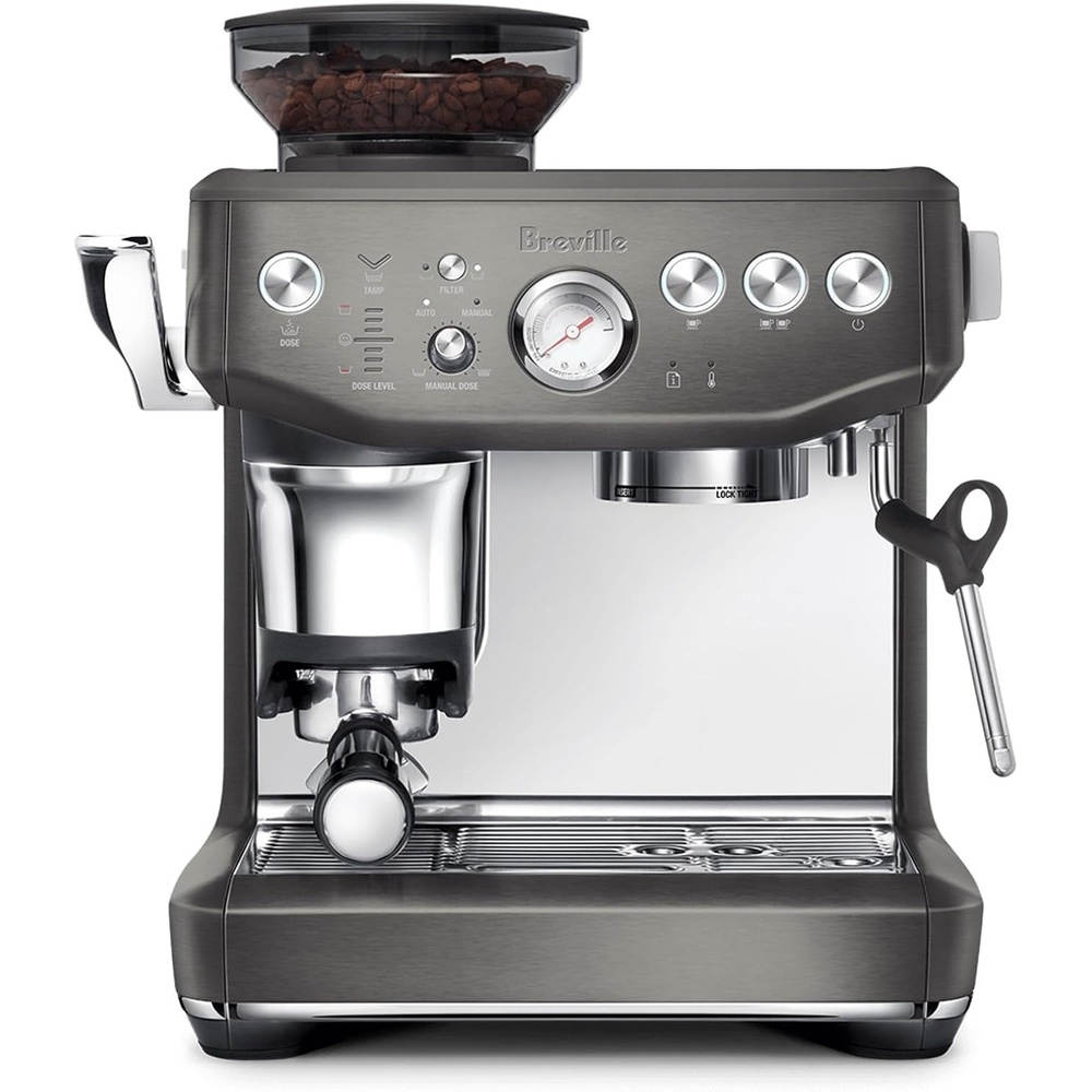 image:imageBreville Barista Express Impress Espresso Machine BES876BTR Black TruffleBlack Stainless Steel