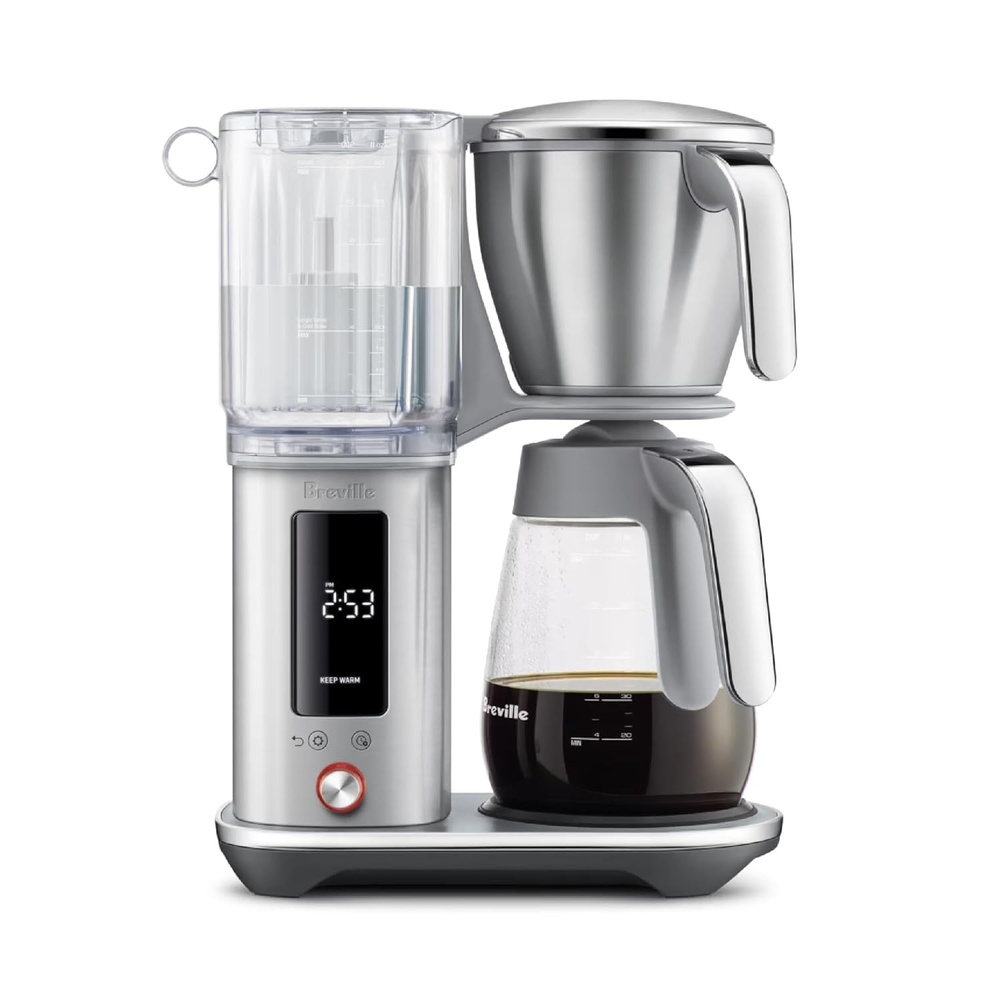 image:imageBreville Luxe Drip Coffee Machine BDC465BSS Brushed Stainless Steel Thermal CarafeBrushed Stainless Steel