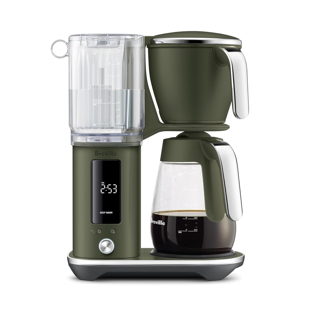 image:imageBreville Luxe Drip Coffee Machine BDC465BSS Brushed Stainless Steel Thermal CarafeOlive Tapenade