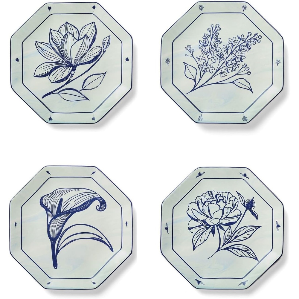 image:imageMariana Velsquez x Sur La Table Salad Plates Set of 4 White