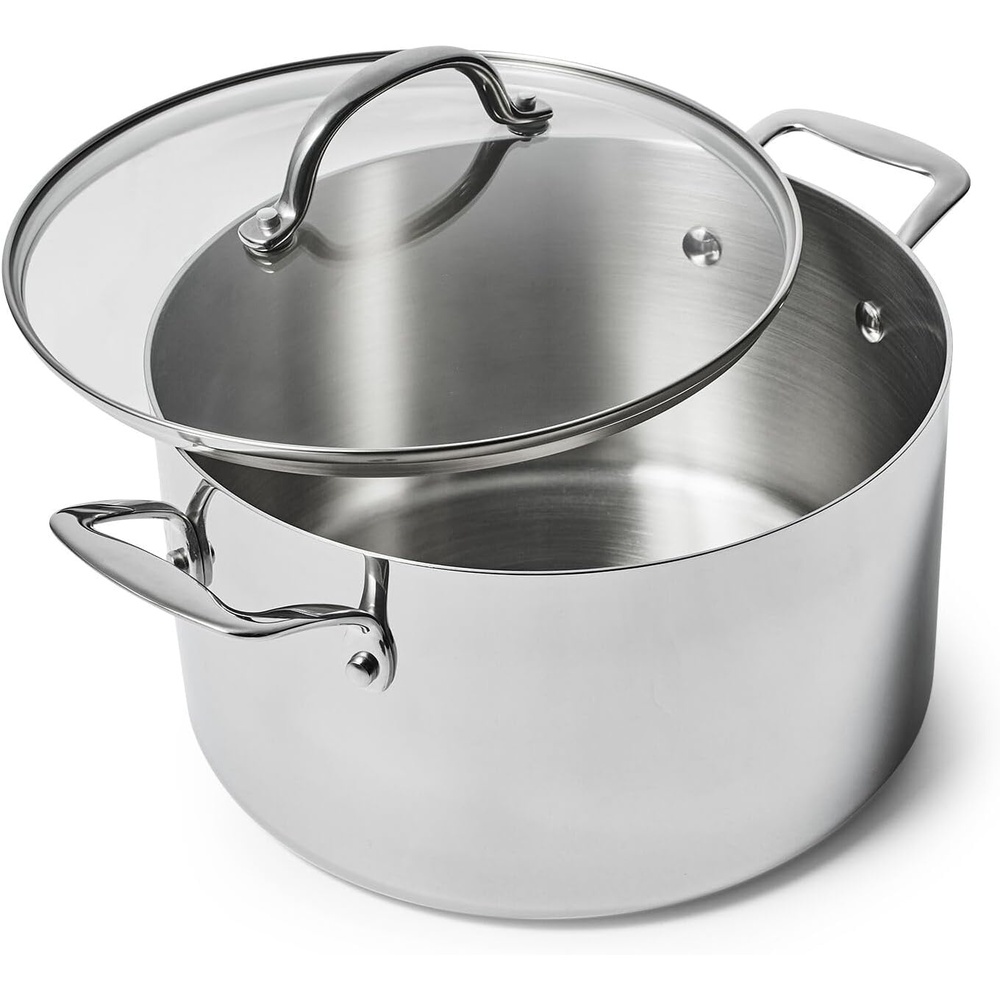 image:imageSur La Table Signature Stainless Steel Stockpot 8 qt