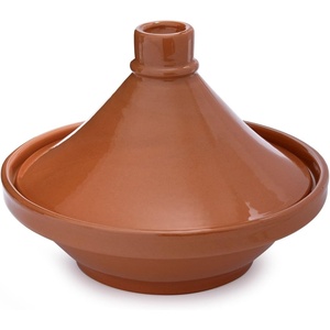 image:imageSur La Table 85 Glazed Moroccan Terra Cotta Ceramic Tagine Pot