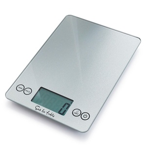 image:imageSur La Table Digital Kitchen Scale UltraSlim Food Scale with Tare Function LCD Display and Multiple Unit Modes 15 lb