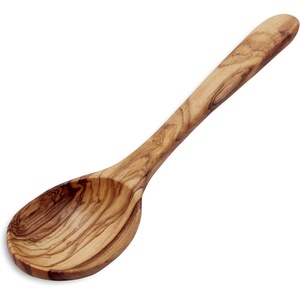 image:imageSur La Table Italian Olivewood Spoon Handcrafted in Italy from Natural Olivewood with Unique Grain for Stirring and Serving 8 in