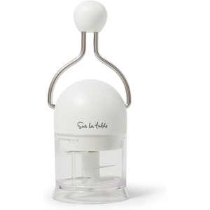 image:imageSur La Table Ratchet Garlic amp Ginger Chopper White
