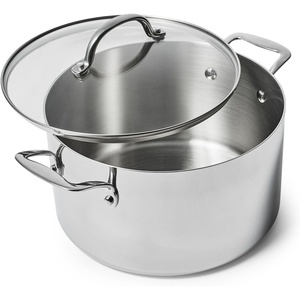 image:imageSur La Table Signature Stainless Steel Stockpot 8 qt