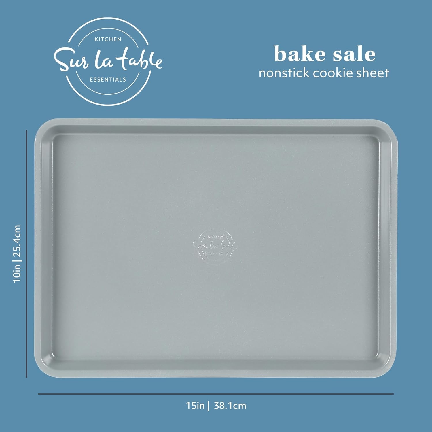 image:imageSur La Table Kitchen Essentials Bake Sale 9 X 5 Inch PFOA PFAS PTFE Free Nonstick Loaf Pan Linen WhiteLinen White