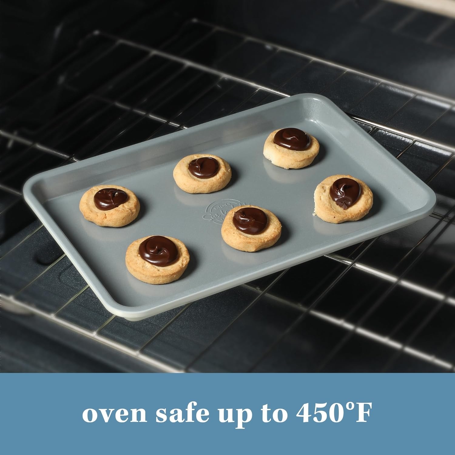image:imageSur La Table Kitchen Essentials Bake Sale 9 X 5 Inch PFOA PFAS PTFE Free Nonstick Loaf Pan Linen WhiteLinen White