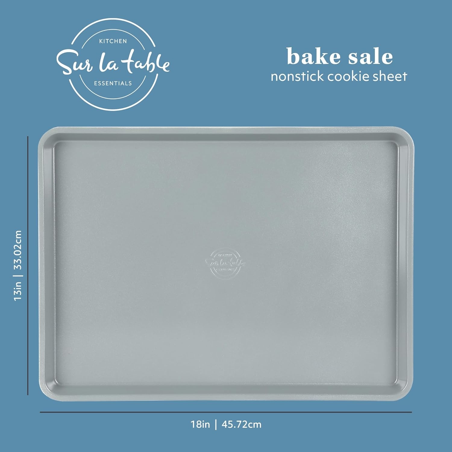 image:imageSur La Table Kitchen Essentials Bake Sale 9 X 5 Inch PFOA PFAS PTFE Free Nonstick Loaf Pan Linen WhiteLinen White