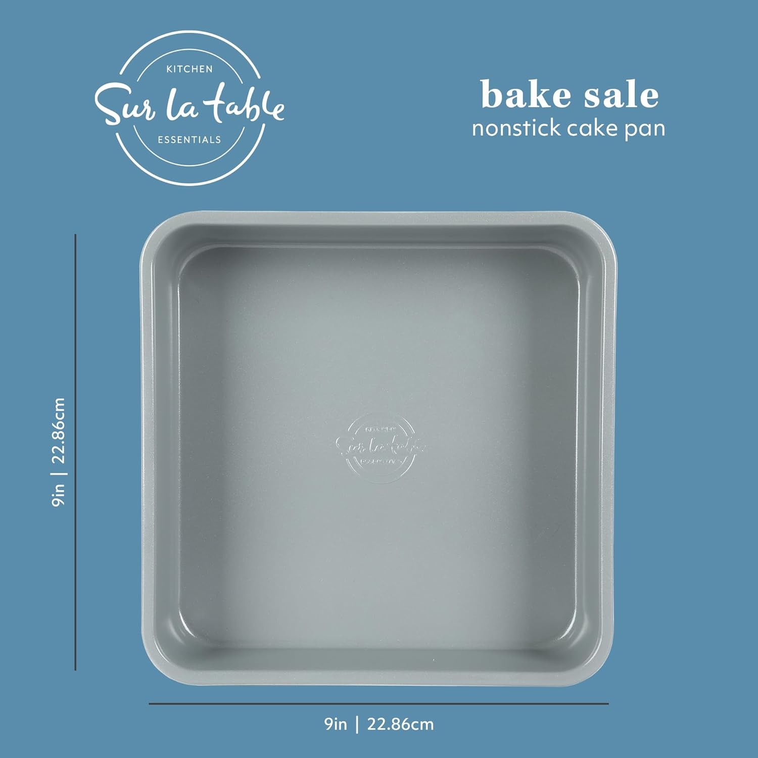image:imageSur La Table Kitchen Essentials Bake Sale 9 X 5 Inch PFOA PFAS PTFE Free Nonstick Loaf Pan Linen WhiteLinen White