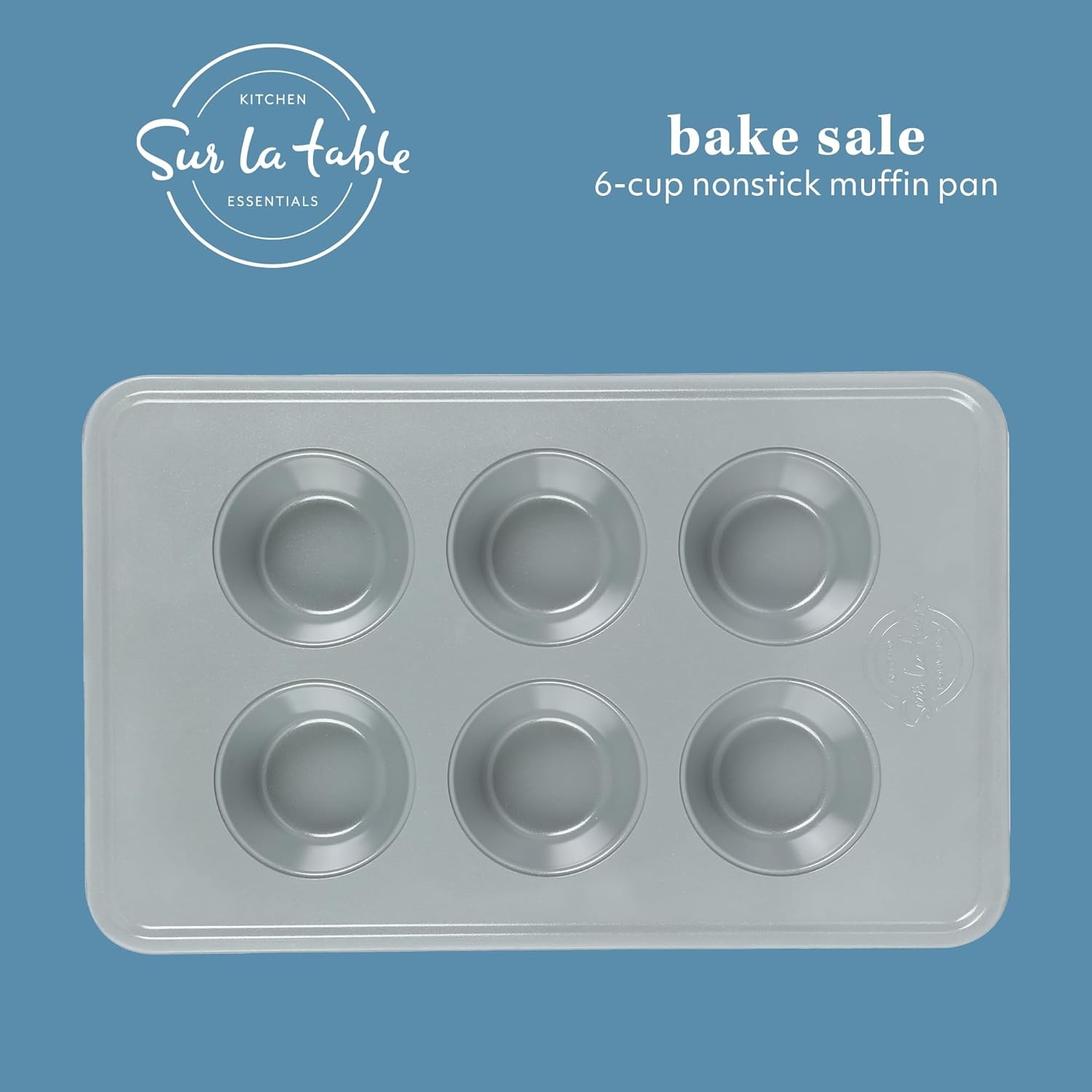 image:imageSur La Table Kitchen Essentials Bake Sale 9 X 5 Inch PFOA PFAS PTFE Free Nonstick Loaf Pan Linen WhiteLinen White