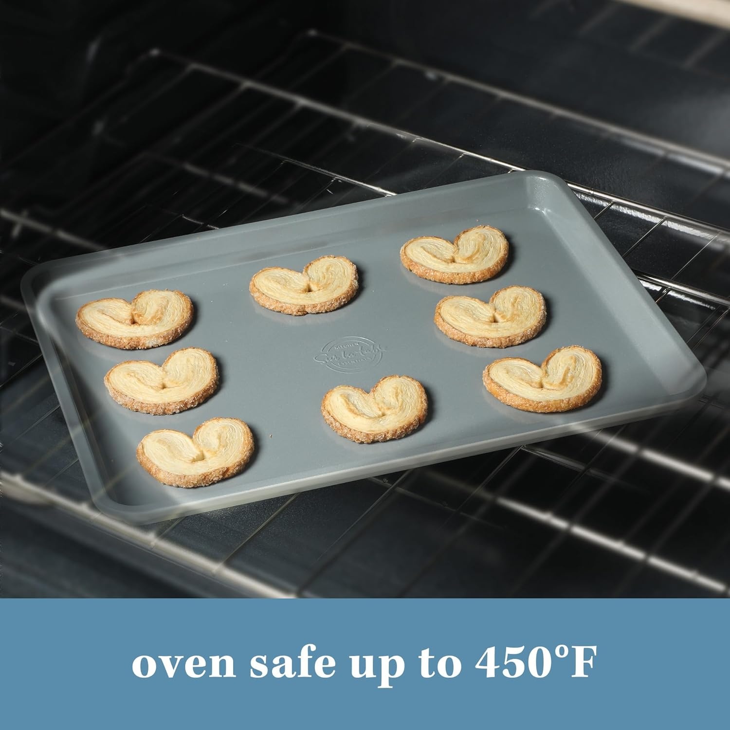 image:imageSur La Table Kitchen Essentials Bake Sale 9 X 5 Inch PFOA PFAS PTFE Free Nonstick Loaf Pan Linen WhiteLinen White