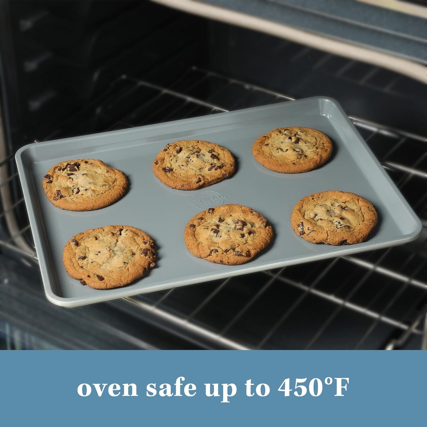 image:imageSur La Table Kitchen Essentials Bake Sale 9 X 5 Inch PFOA PFAS PTFE Free Nonstick Loaf Pan Linen WhiteLinen White
