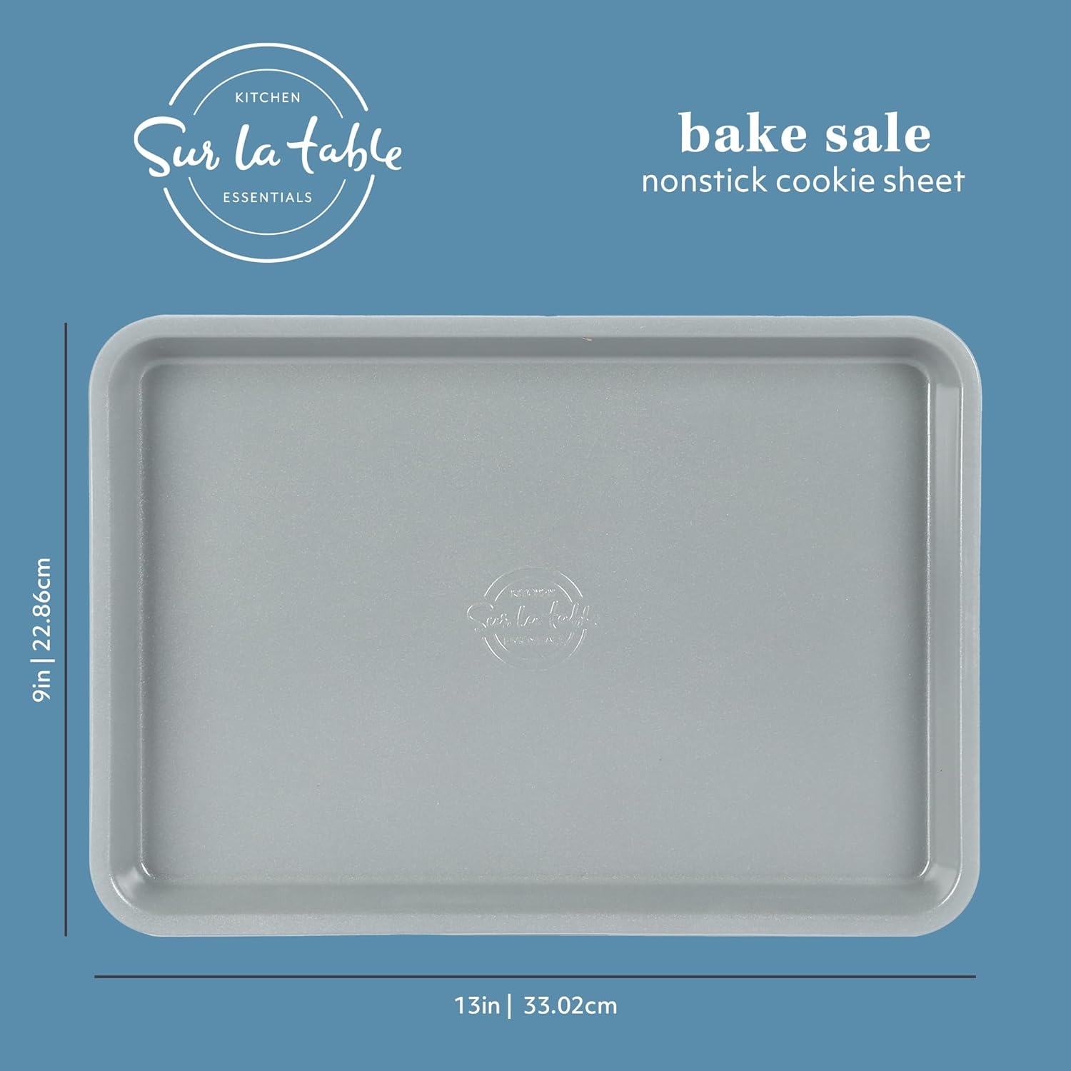 image:imageSur La Table Kitchen Essentials Bake Sale 9 X 5 Inch PFOA PFAS PTFE Free Nonstick Loaf Pan Linen WhiteLinen White