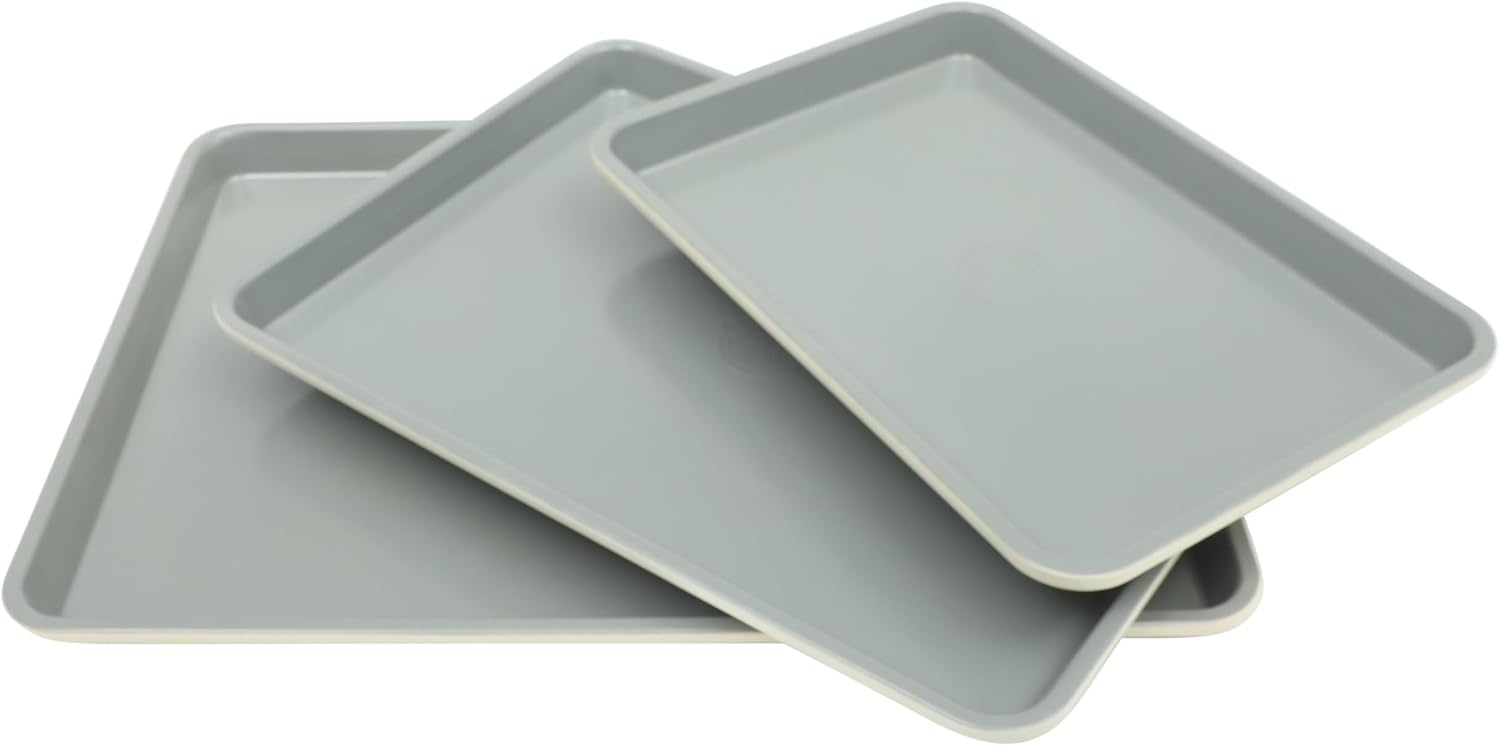 image:imageSur La Table Kitchen Essentials Bake Sale 9 X 5 Inch PFOA PFAS PTFE Free Nonstick Loaf Pan Linen WhiteLinen White