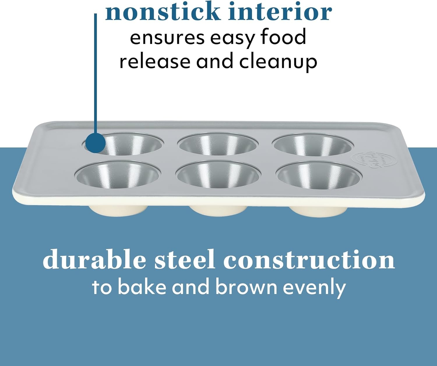 image:imageSur La Table Kitchen Essentials Bake Sale 9 X 5 Inch PFOA PFAS PTFE Free Nonstick Loaf Pan Linen WhiteLinen White