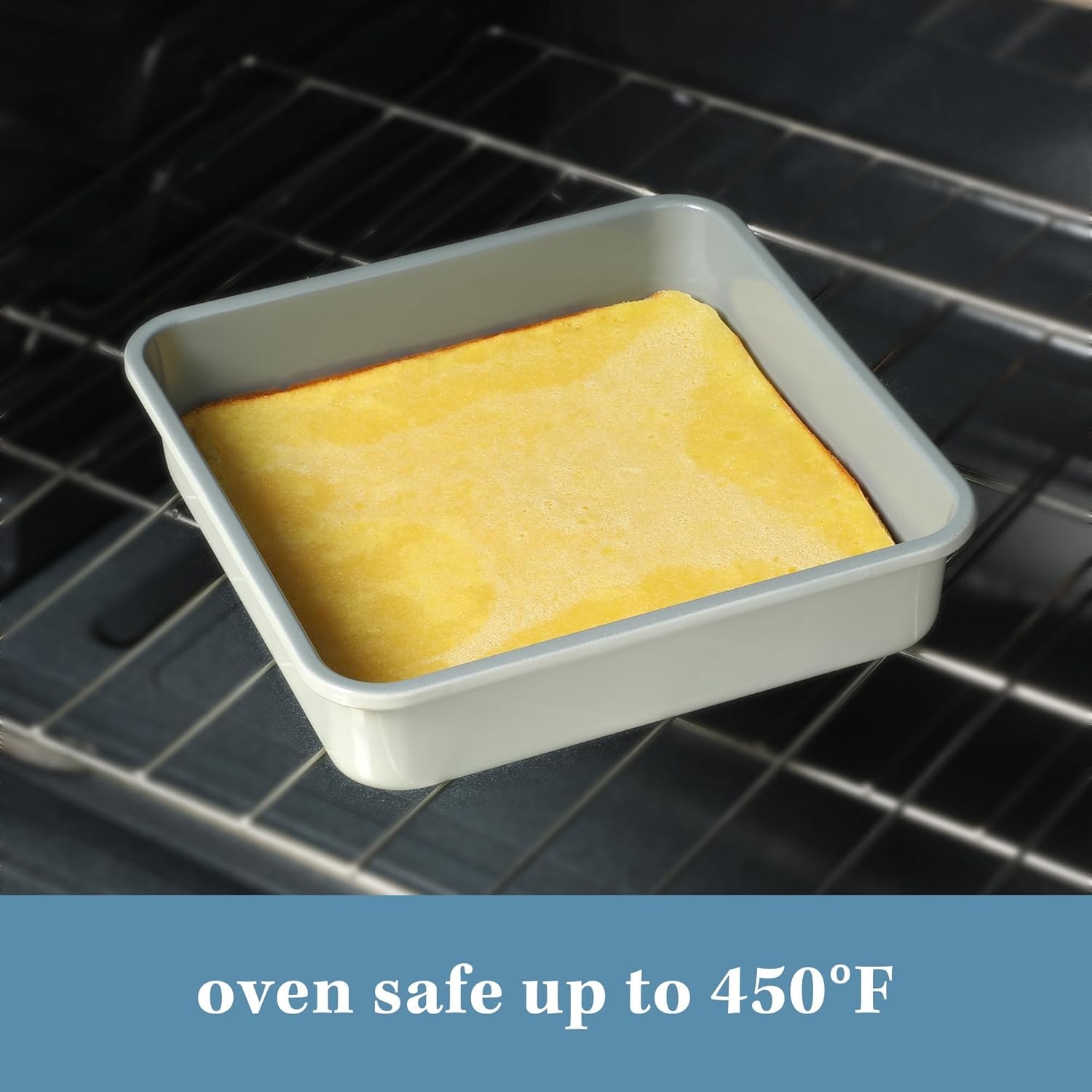 image:imageSur La Table Kitchen Essentials Bake Sale 9 X 5 Inch PFOA PFAS PTFE Free Nonstick Loaf Pan Linen WhiteLinen White
