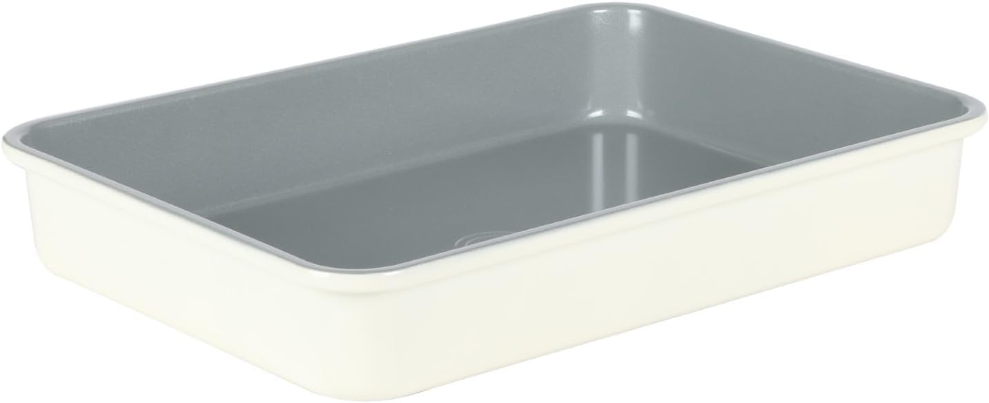 image:imageSur La Table Kitchen Essentials Bake Sale 9 X 5 Inch PFOA PFAS PTFE Free Nonstick Loaf Pan Linen WhiteLinen White