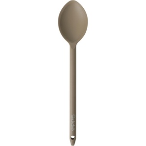 image:imageSur La Table Kitchen Essential Chefs Toolkit Silicone Spatula With Beechwood Handle  TaupeTaupe Silicone