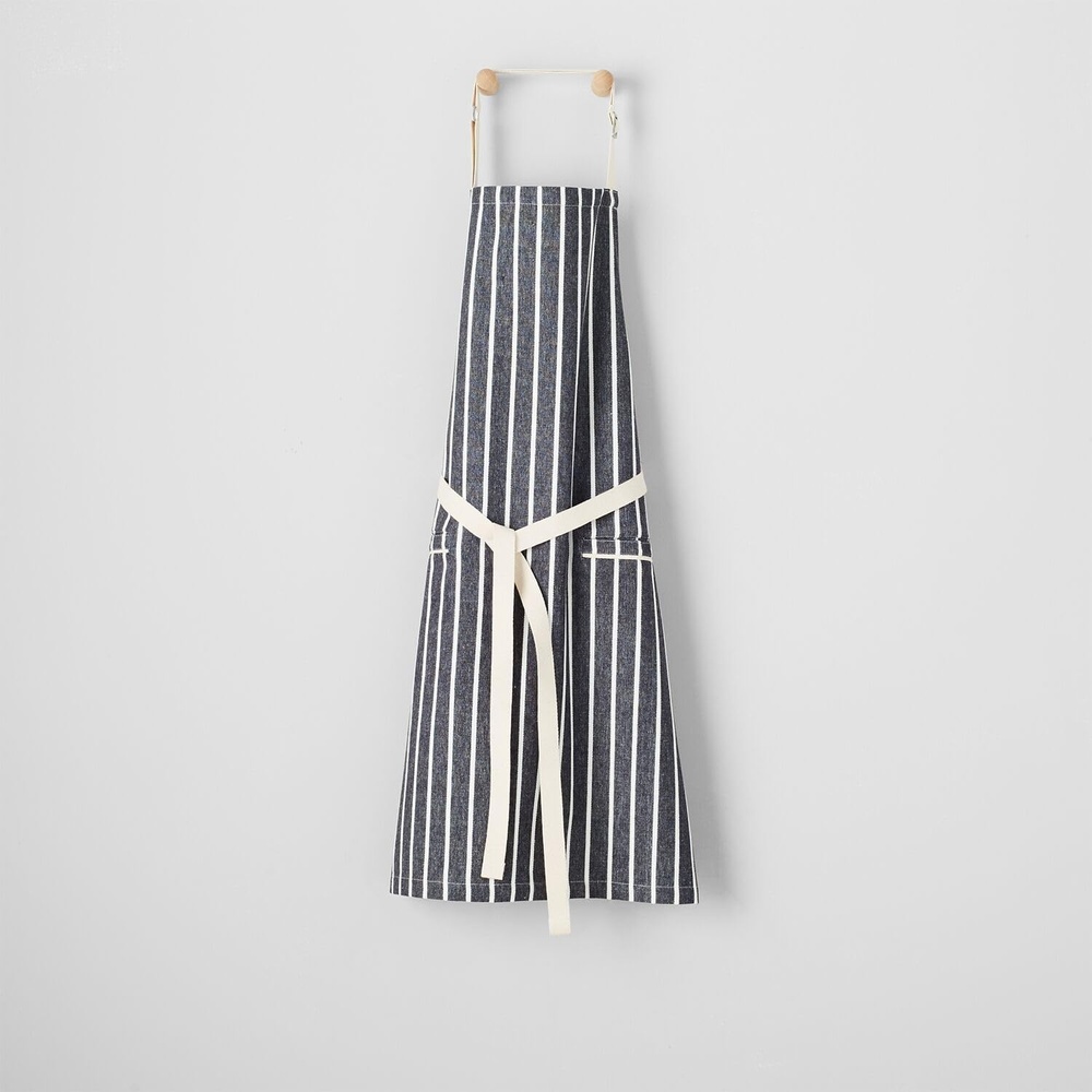 image:imageSur La Table The Saucier Chef Signature Apron Professional FullCoverage Canvas Apron with Adjustable Neck and Waist Ties