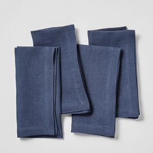 image:imageSur La Table Linen Napkins Set of 4 Exclusive Color HoneyIndigo