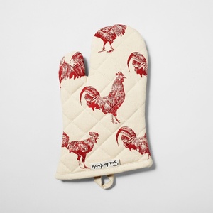 image:imageSur La Table Rooster Oven Mitt Red