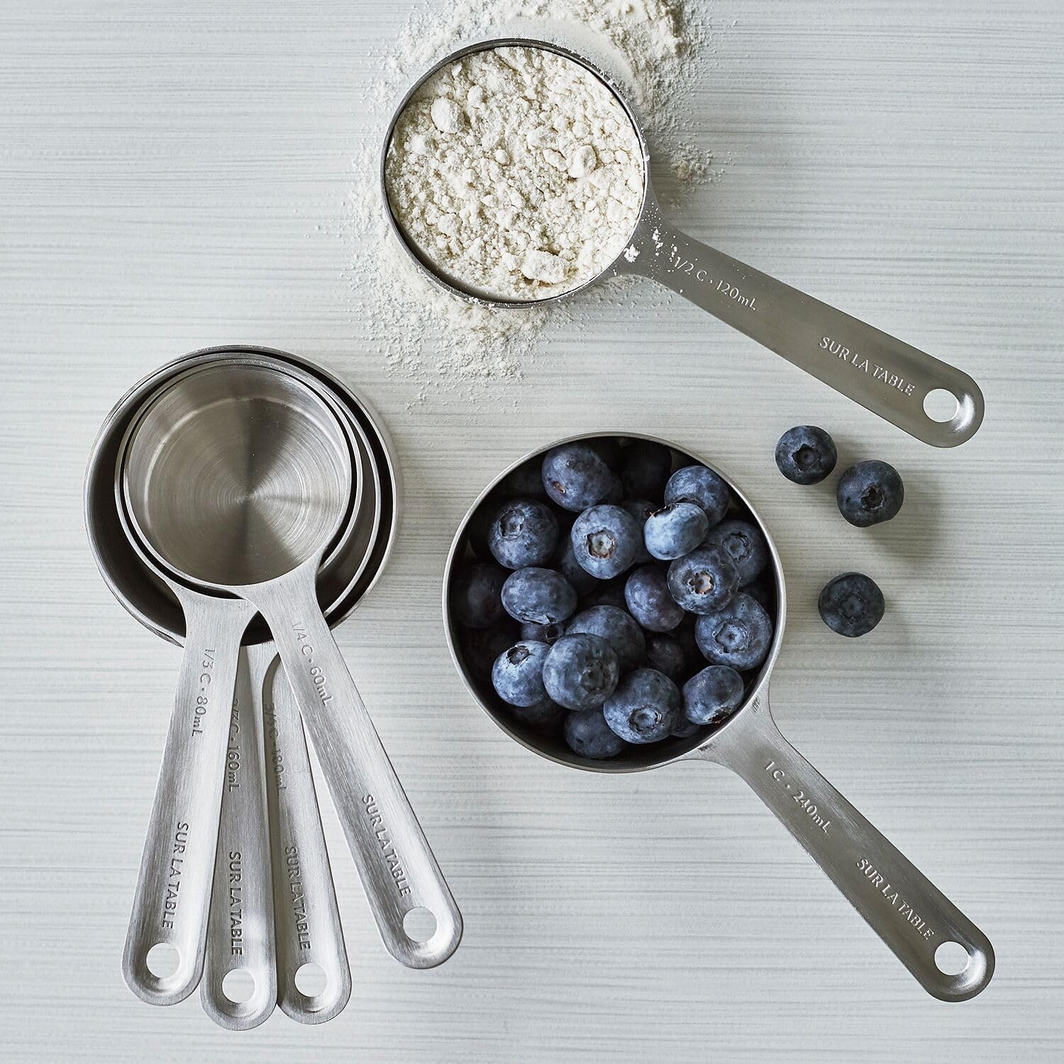 image:imageSur La Table White Marble Spoon Rest Natural Stone Utensil Rest with Heat Resistance for Stovetop and Counter Use 85 in x 425 in