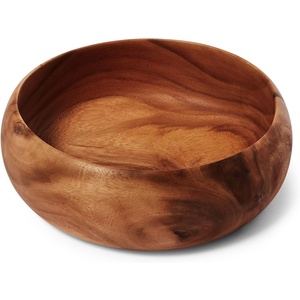 image:imageSur La Table Acacia Wood Curved Serving Bowl