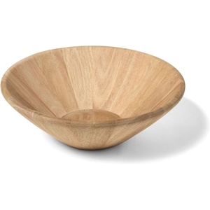 image:imageSur La Table Acacia Wood Serving Bowl  12 Round Natural Wooden Bowl for Salads Pastas amp Sides Durable amp Stylish for Everyday Meals or Entertaining