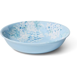 image:imageSur La Table Hydrangea Melamine Serving Bowl Blue