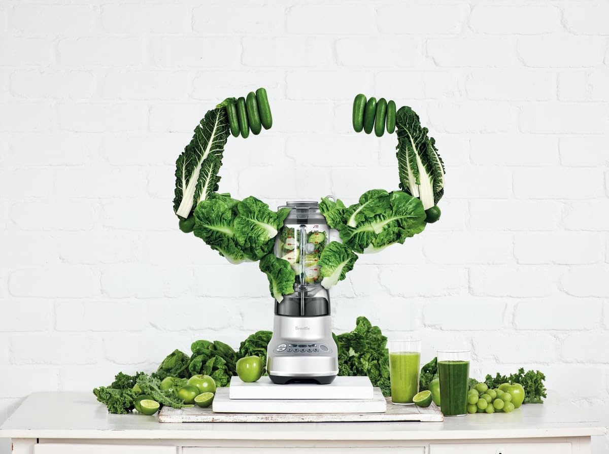 image:imageBreville BBL620SIL Fresh and Furious Blender SilverOlive Tapenade