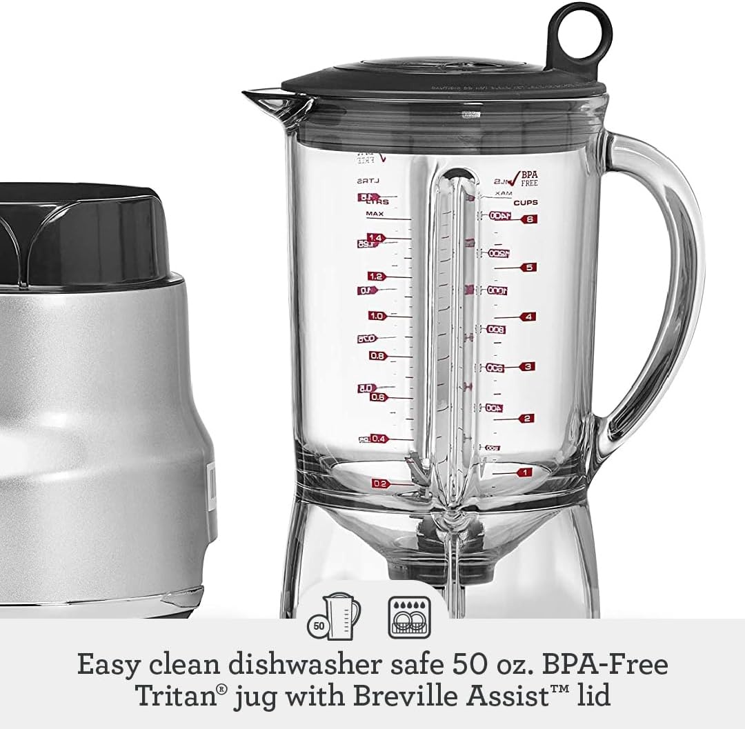 image:imageBreville BBL620SIL Fresh and Furious Blender SilverOyster Shell