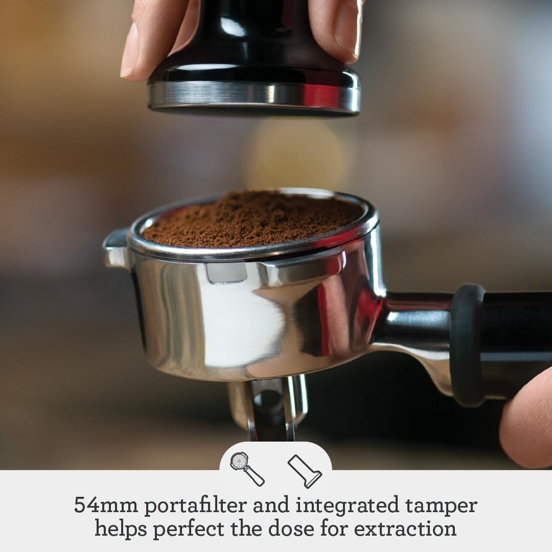 image:imageBreville Barista Touch Espresso Machine BES880BSS Brushed Stainless SteelDamson Blue