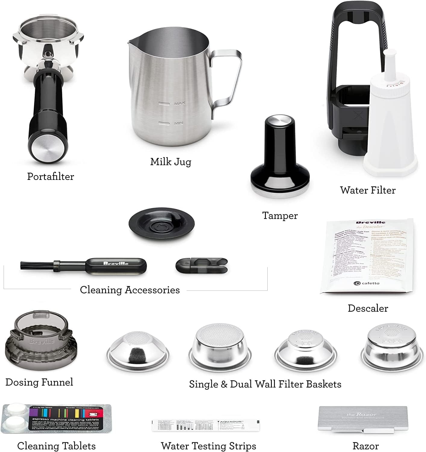 image:imageBreville Barista Touch Espresso Machine BES880BSS Brushed Stainless SteelDamson Blue