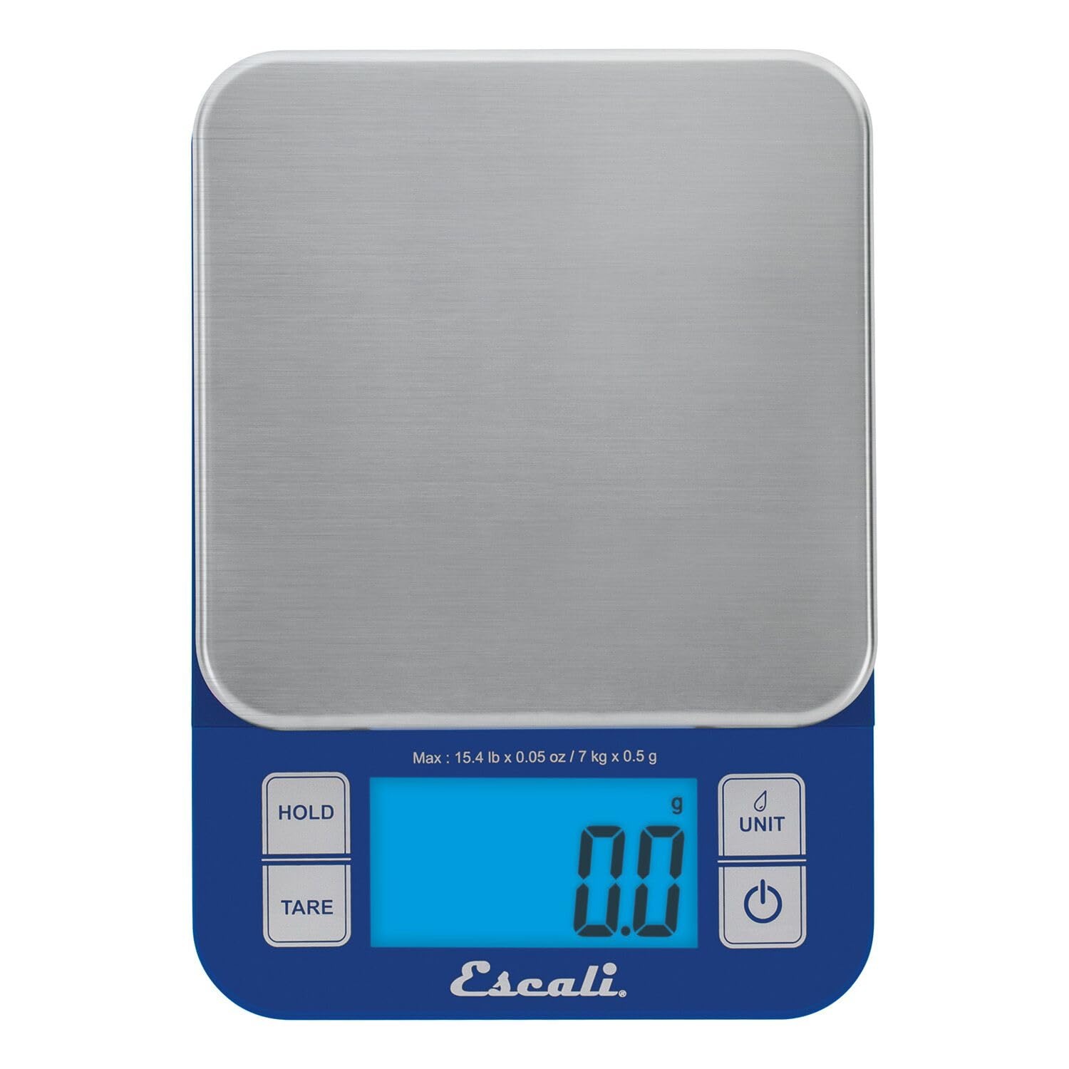 image:imageEscali Nutro Digital Food Scale MultiFunctional Kitchen Appliance Precise Weight Measuring and Portion Control Baking and Cooking Made Simple Stainless Steel Platform Black 1 UnitBlack