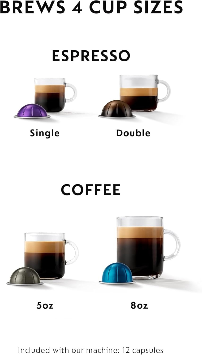image:imageNespresso Vertuo Coffee and Espresso Maker by Breville ChromeChrome