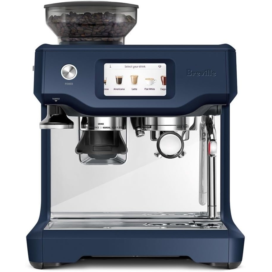 image:imageBreville Barista Touch Espresso Machine BES880BSS Brushed Stainless SteelDamson Blue