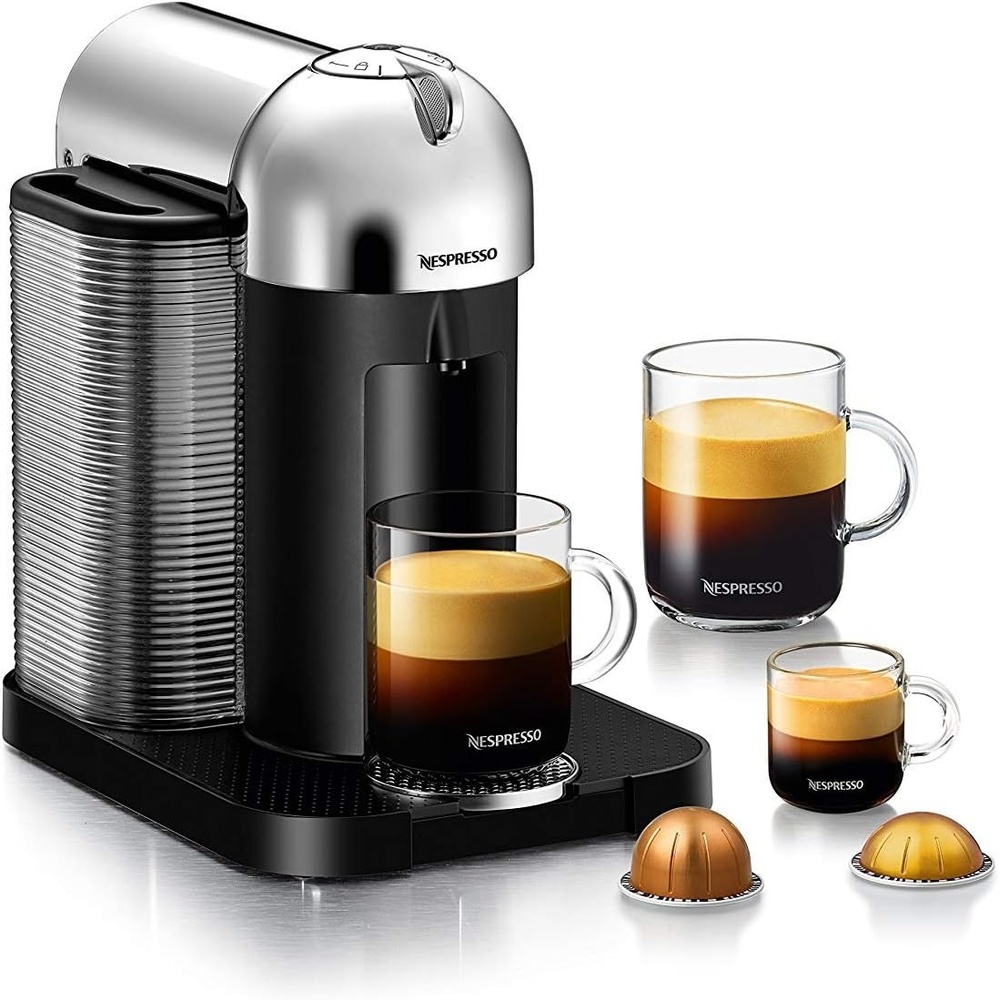 image:imageNespresso Vertuo Coffee and Espresso Maker by Breville ChromeChrome