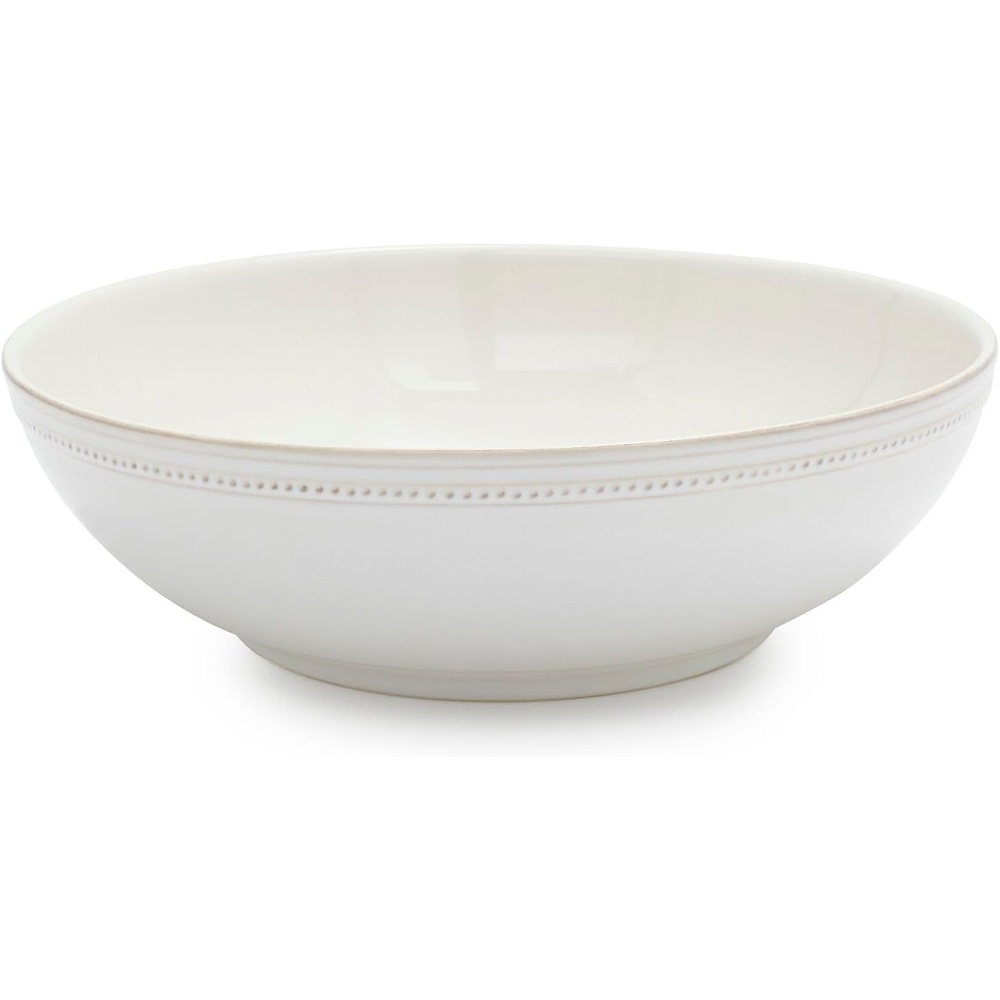 image:imageSur La Table Pearl Stoneware Serving Bowl White